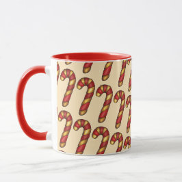 Taza Candy Cane Twist Navidades Cookie Holiday Baking