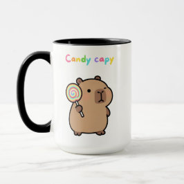 Taza Candy Capybara – Camiseta Infantil de Piruleta Ado