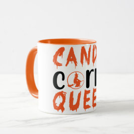 Taza Candy Corn Queen Witch Halloween