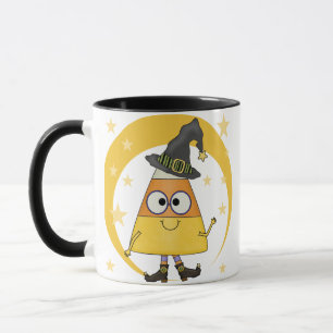 Taza Candy Corn Witch Halloween