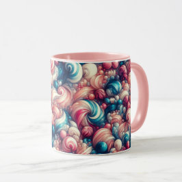Taza Candy de algodón torcido
