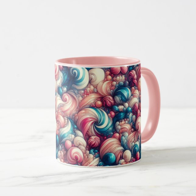 Taza Candy de algodón torcido (Anverso derecho)