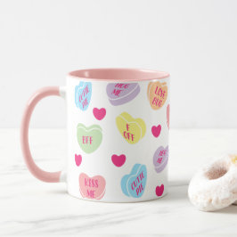 Taza Candy Hearts Mug