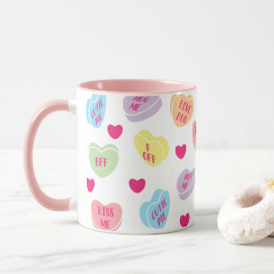 Taza Candy Hearts Mug