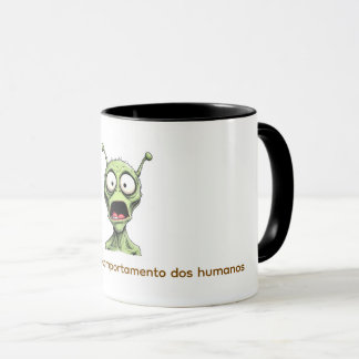 Taza Caneca Alien abismado.