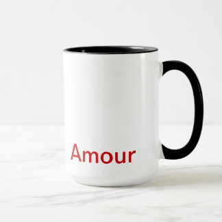 Taza caneca, "Amour", Art
