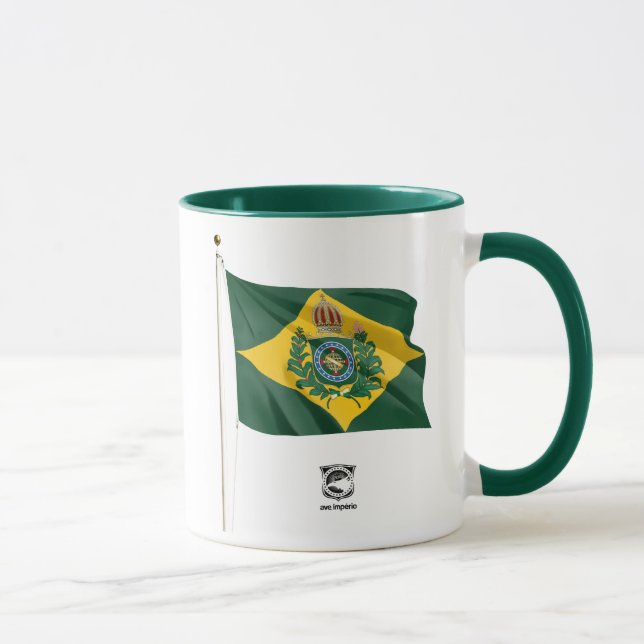 Taza Caneca bandeira imperial da Ave Império (Derecha)