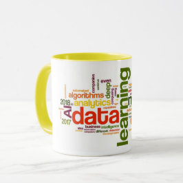 Taza Caneca Data Science - M.Learning, AI, Algor, Deep