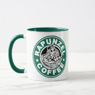 Taza Caneca De Café Em Dois Tons Rapunzel