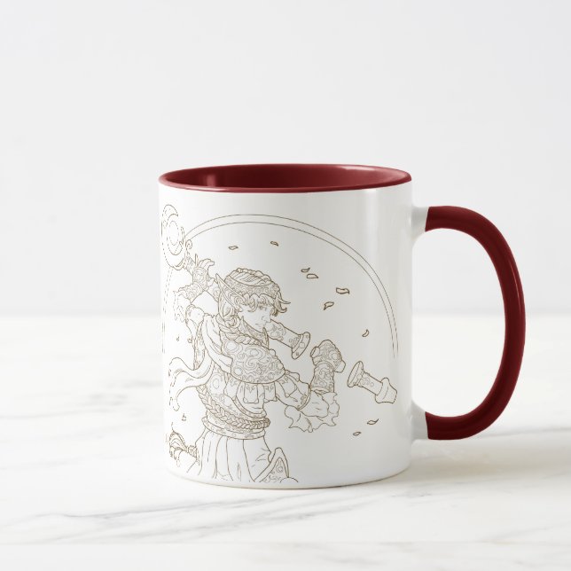 Taza Caneca Elfo MN Studios (Derecha)