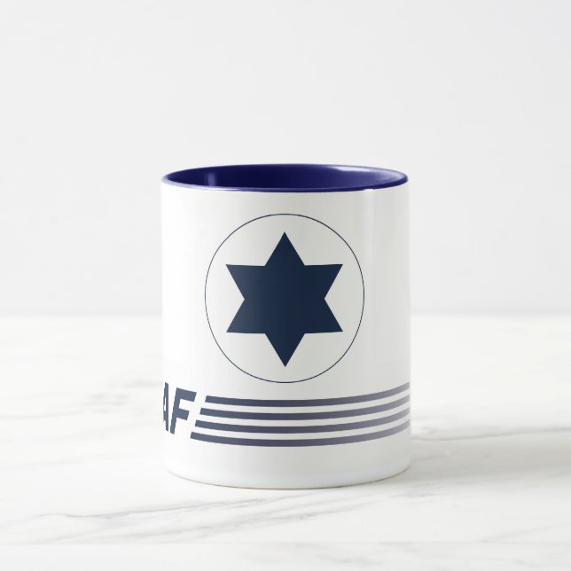 Taza Caneca emblema IAF - ISRAELI AIR FORCE - Israel (Centro)