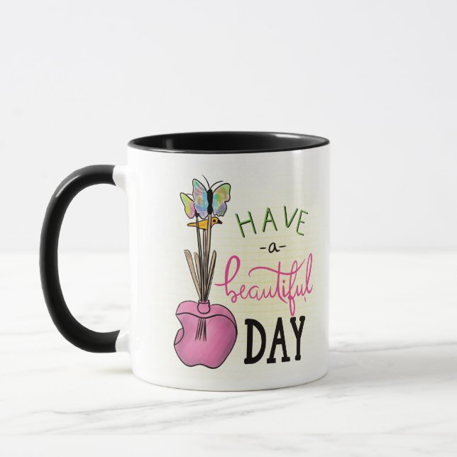 Taza Caneca Have a beautiful day (Izquierda)