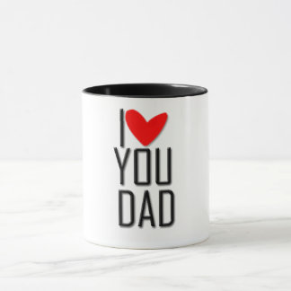 Taza Caneca - I love you dad