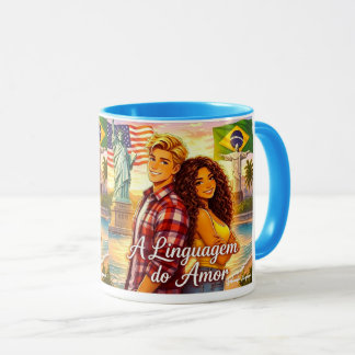 Taza Caneca literária A linguagem do amor