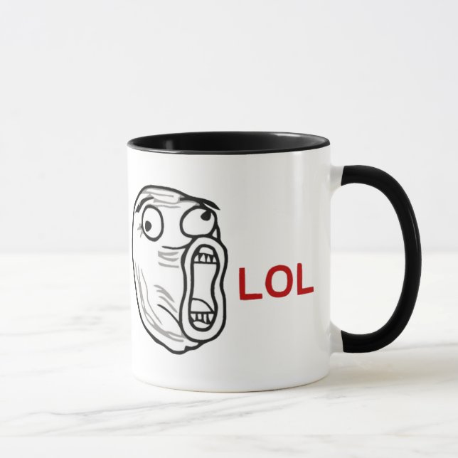 Taza Caneca Meme LOL (Derecha)