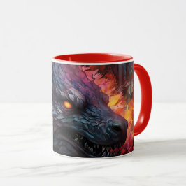 Taza Caneca (Mug) Dragão Feroz