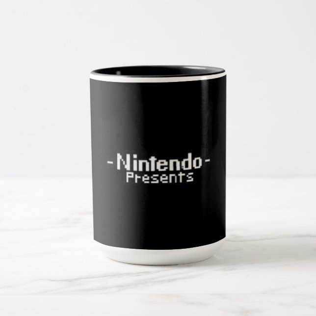 Taza Caneca "Nintendo Presents" (Centro)