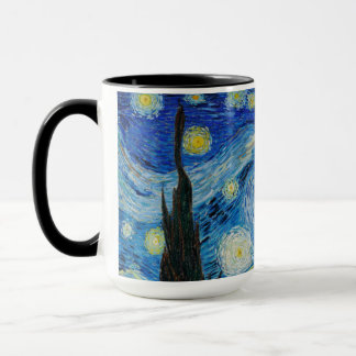 Taza Caneca Noite Estrelada Van Gogh