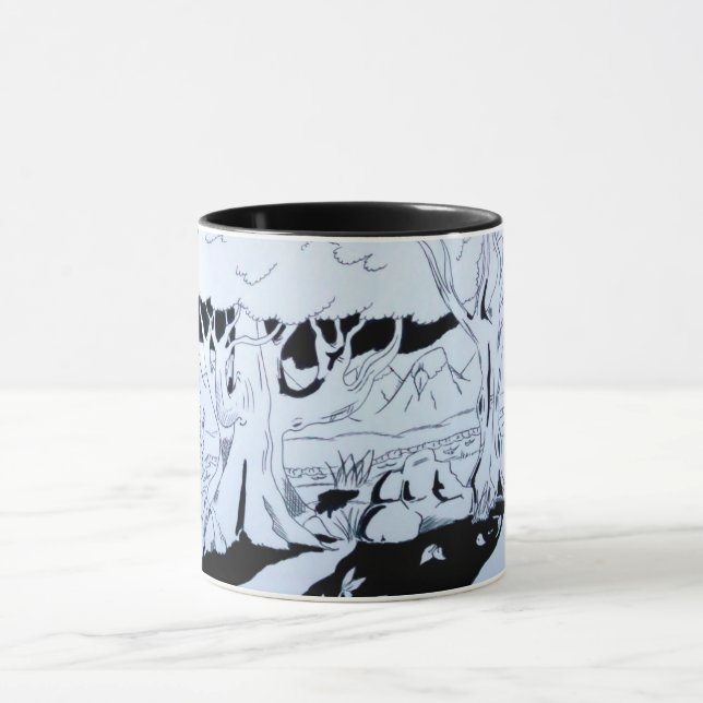 Taza Caneca personalizada - Paisagem (Centro)