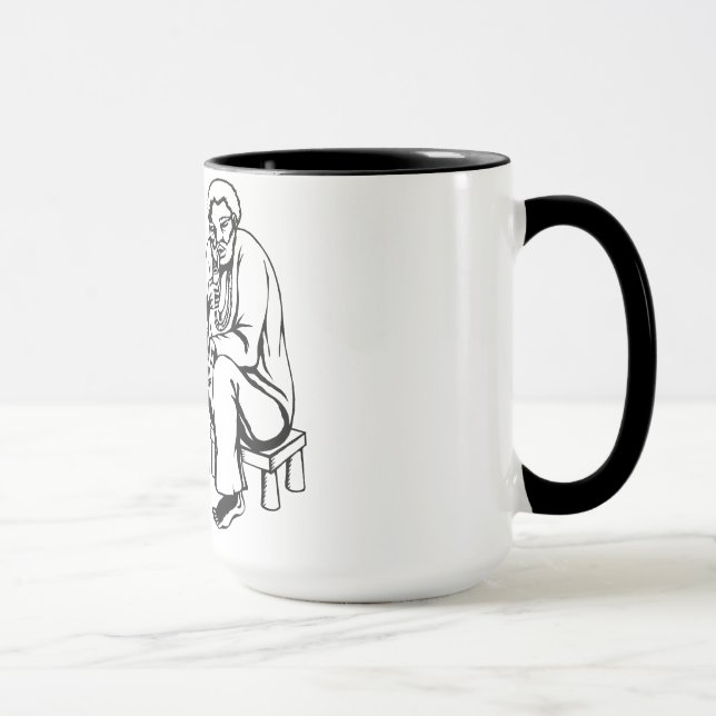 Taza Caneca Pretos Velhos - Grande (Derecha)