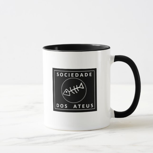 Taza Caneca Sociedade Dos Ateus (Derecha)