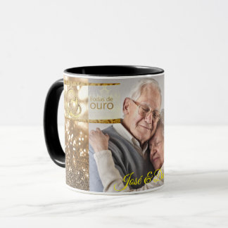 Taza Canecas Bodas De Ouro 50 Anos Casamento Personal