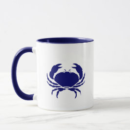 Taza Cangrejo azul