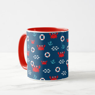 Taza Cangrejo con vida