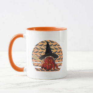 Taza Cangrejo de bruja Funny Halloween Hermit Crab Love