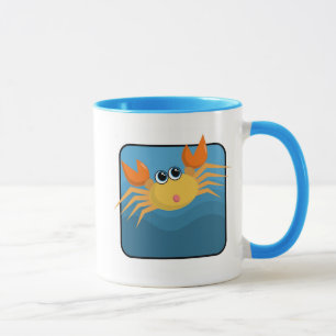 Taza Cangrejo del dibujo animado