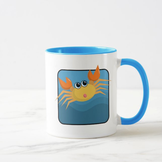 Taza Cangrejo del dibujo animado (Derecha)