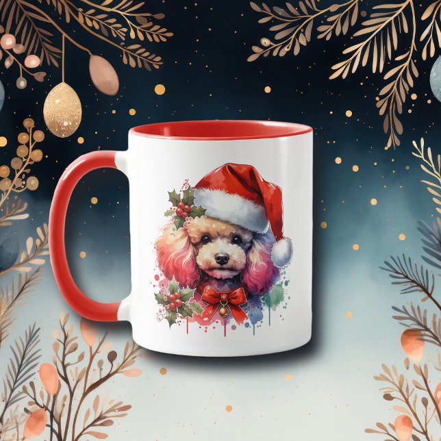 Taza Caniche personalizado de acuarela dulce (Subido por el creador)