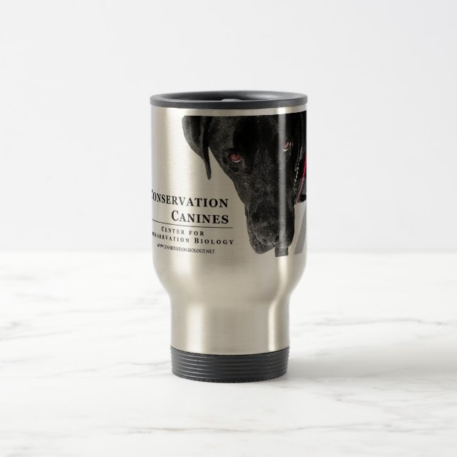 Taza canina del viaje de la protección (Centro)