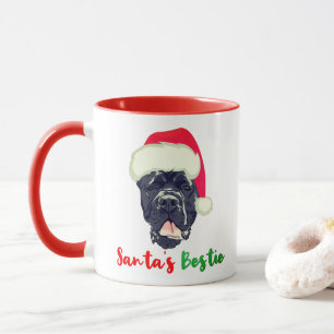 Taza Cañón Corso Navidades Santa familia Bestie Pajama