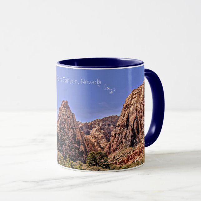 Taza Cañón de Rock Rojo, Nevada (Anverso derecho)