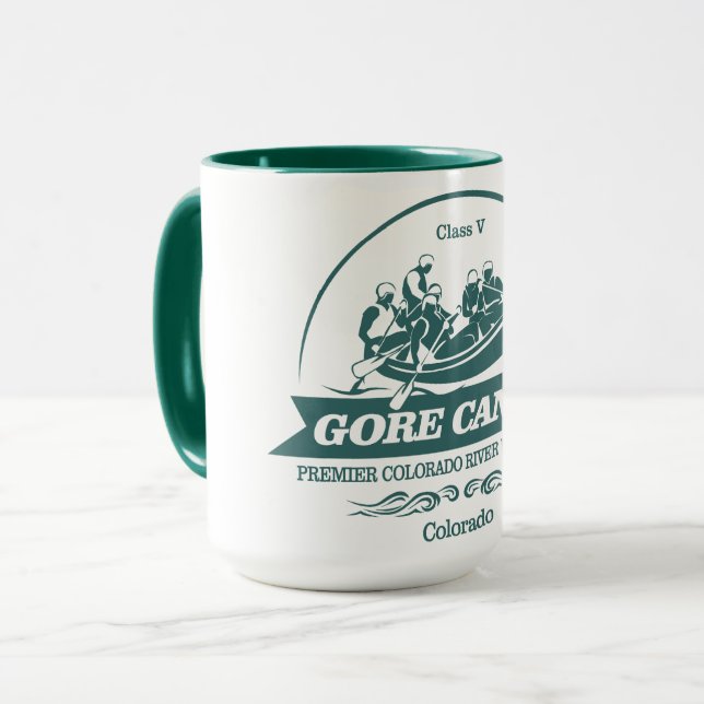 Taza Cañón Gore (rafting 2) (Anverso izquierdo)