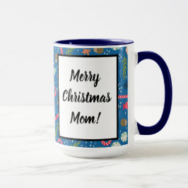 Taza Cañones de canto y Navidades envueltos dulce