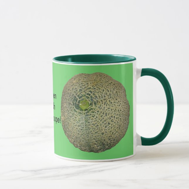Taza Cantaloupe fresco en el jardín (Derecha)