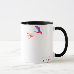 Taza canto de cisne