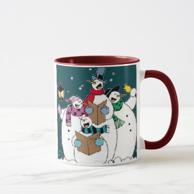 Taza ¡Canto de la nieve! (Derecha)