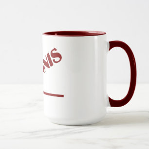 Taza Canto de tenis - elegir estilo y personalizar