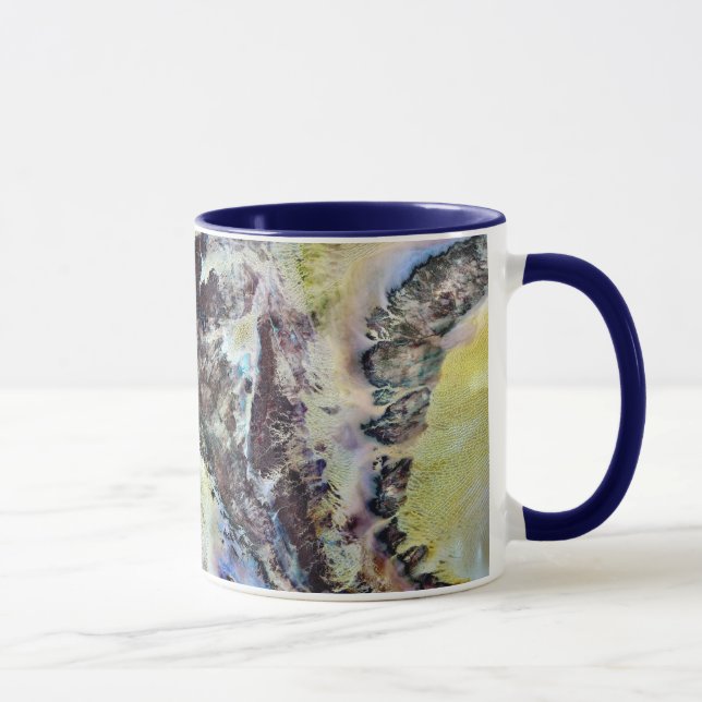 Taza Canvas de color de agua cerámico (Derecha)