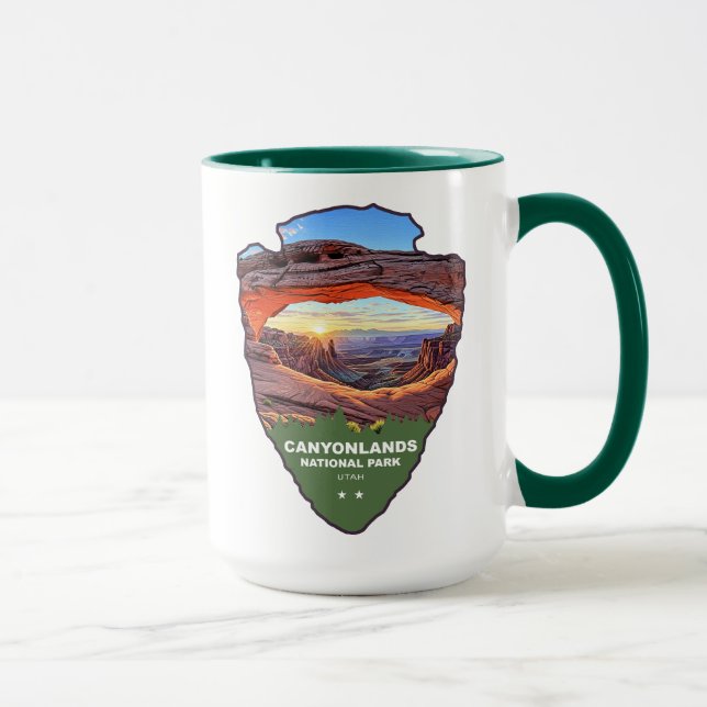 Taza Canyonlands National Park Mesa Arch Arrowhead (Derecha)