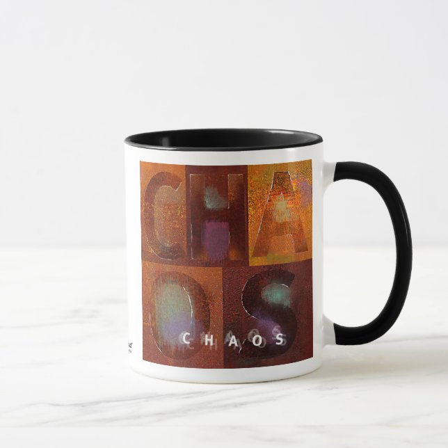 Taza Caos (diseño de los "cuadrados") (Derecha)