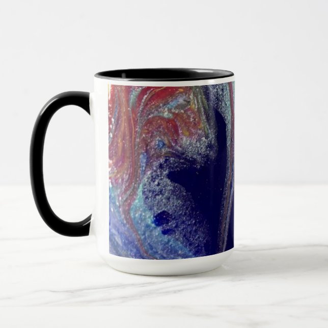 Taza Caos morado (Izquierda)