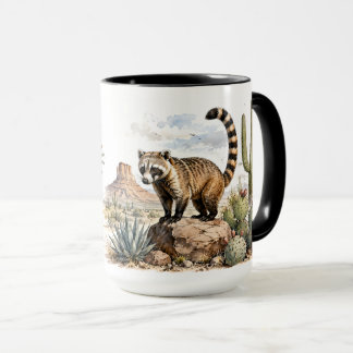 Taza Caos pero lo hago lindo, Coatimundi 15oz