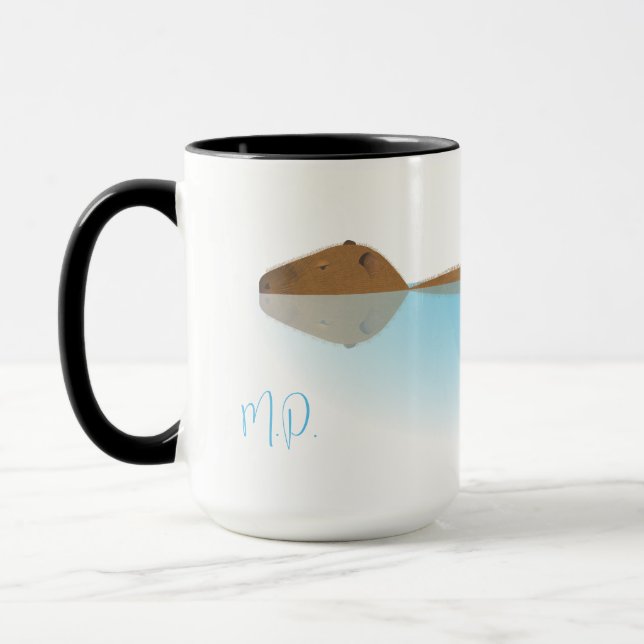 Taza Capibara e Initials Mug (Izquierda)