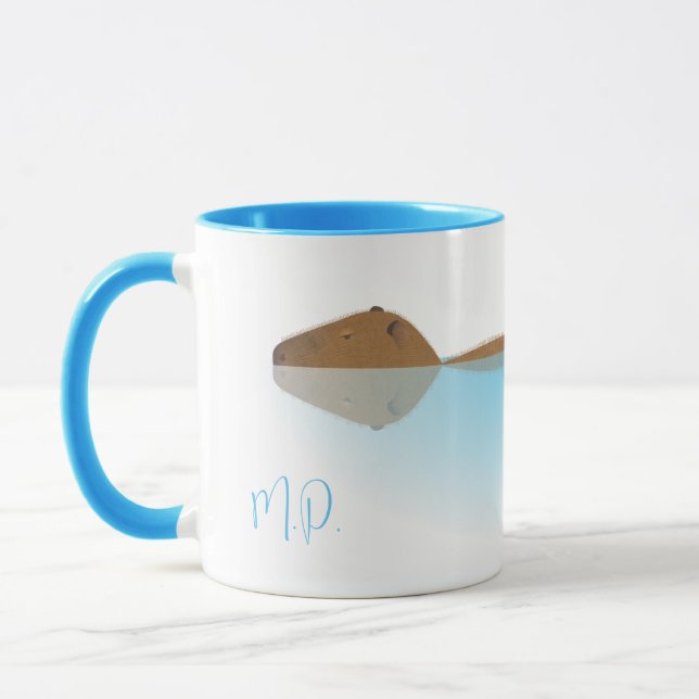 Taza Capibara e Initials Mug (Izquierda)