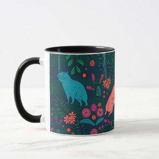 Taza Capibara Juguetona en el Bosque – Continuo Tropica