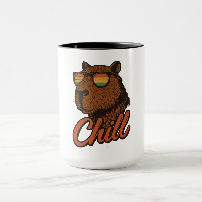 Taza Capibara Retro (Centro)
